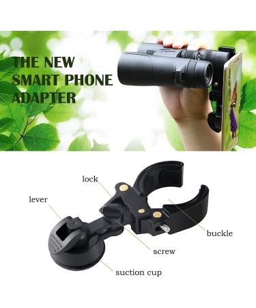 Telescope Phone Adapter: Universal Mobile Device Holder for Spotting Scope, Telescope, Microscope, Binocular - iPhone, Samsung Compatible - Buy Online on SooperMarket.com
