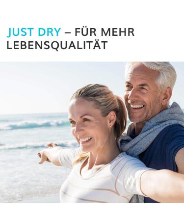 Dr. Biechele Just Dry Antiperspirant - Long-Lasting Medical Sweat Protection - 50ml - Perfume & Alcohol-Free - Buy Online on SooperMarket.com