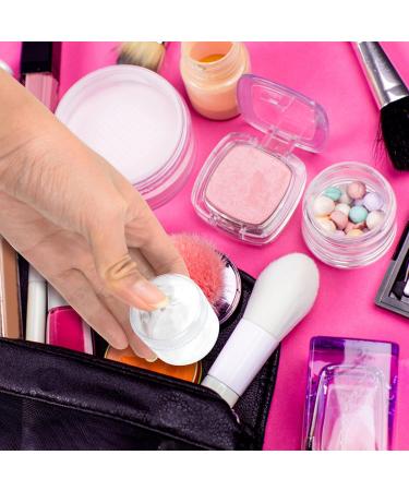 4pcs 20g/20ml Clear Travel Sample Pots for Toiletries - Cosmetic Containers for Women's Lotions, Creams, Makeup - Buy Online on SooperMarket.com