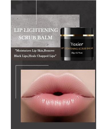 H.D.S.N. Lip Scrub 20g - Natural Exfoliator for Dry & Dark Lips - Moisturizing Balm for Smokers - 0.7 Fl Oz (Pack of 1) - Buy Online on SooperMarket.com