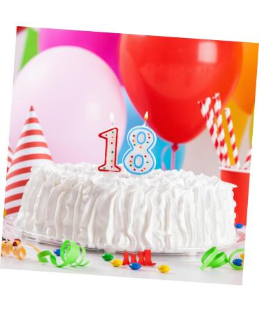 IMIKEYA Silicone Soap Molds 4 Pcs Digital Cake Mold 3D Food Grade Silicone Soap Mold Chocolate Silicone Mold 10.2x6cmx2pcs - Buy Online on SooperMarket.com