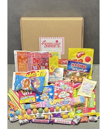 Super Sweets Large Retro Sweet Box Filled With Sweets From Your Childhood