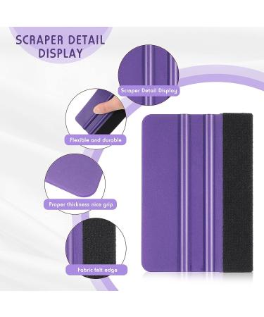 4 Pcs Pin Pen Weeding Tool Kit - Vinyl Squeegee, Tweezers, Weeders & More in Blue Purple - Buy Online on SooperMarket.com