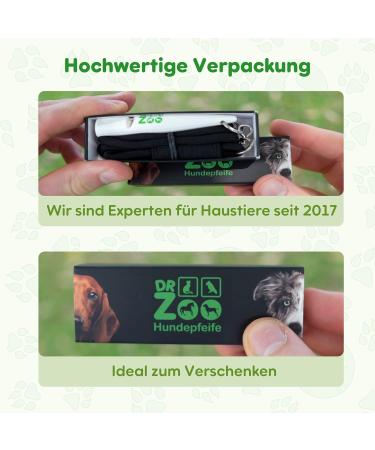 DR ZOO Dog Pipe - Effective Dog Training & Recall | Premium Dog Accessories | White Dog Whistles Design - Buy Online on SooperMarket.com