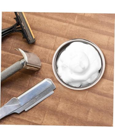 Angoily Metal Impact Bowl & Razor Cup | Rustproof Steel Shaving Accessories for Men - Perfect for Face Cleaning & Foam - Buy Online on SooperMarket.com