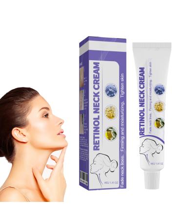 Neck Firming Cream Strengthen Neck Cream Neck Firming Cream Tightening Lifting Sagging Skin Aging Skin & Saggy Skin Anti Aging Neck Cream Reduce Wrinkles & Smoothing Neck Fine Lines-Neck and Body 40g