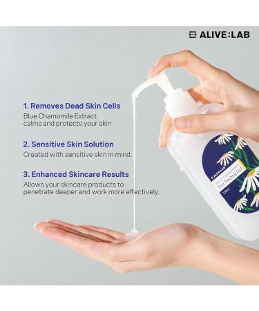 ALIVELAB Gentle Exfoliating Face Peeling Gel | Water-Based Face Scrub with Chamomile Extract | Best Skincare for All Skin Types (7.8 fl. oz) - Shop Internationally - Buy Online on SooperMarket.com