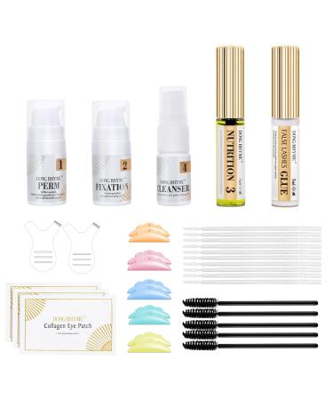 Lash Lift Eyelash Perming Kit Lash Lifting Kit Eyelash Perm Set DIY Lash Lift Set Professional Instant Lash Lift Extensions Semi-Permanent Lash Lifting Curling Perming Wave