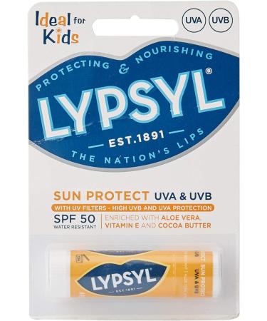 Lypsyl Sun Protect SPF50 Lip Balm 4.7g - Moisturizing Lip Care with High Sun Protection - Buy Online on SooperMarket.com
