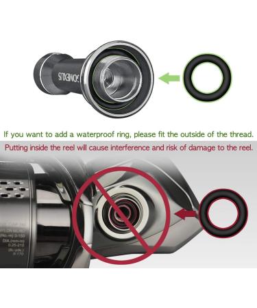GOMEXUS Reel Stand for Shimano & Daiwa Reels - Protect from Rocks | Compatible with Stradic, Stella, Vanford, Certate, Exist | 42mm Basic Design - Buy Online on SooperMarket.com