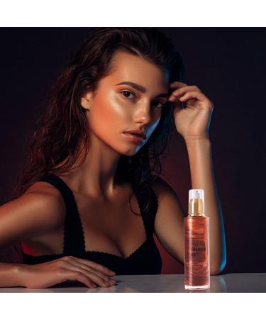 Lip Bar Foundation 80ml Body Glow Oil Body Face Liquid Contouring Highlighter Oil Delicate Shine Eyeliner Pen 1 count (Pack of 1) D - Buy Online on SooperMarket.com