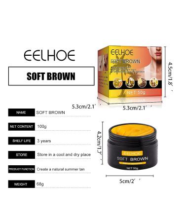 Eelhoe Intensive Tanning Gel Set - Premium Brown Accelerator Cream for Sunbeds & Outdoor Sun - Buy Online on SooperMarket.com