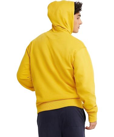 Champion Men's Powerblend Fleece Hoodie - Forsythia Script | Big & Tall Sizes Available - Buy Online on SooperMarket.com