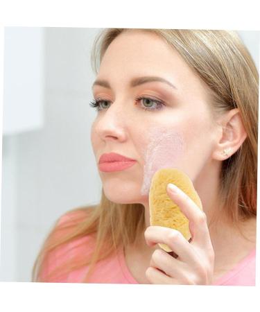 Mikinona Natural Sponge - Greece Facial Face Scrubber & Cleansing Pad for Perfect Skin Care - Buy Online on SooperMarket.com