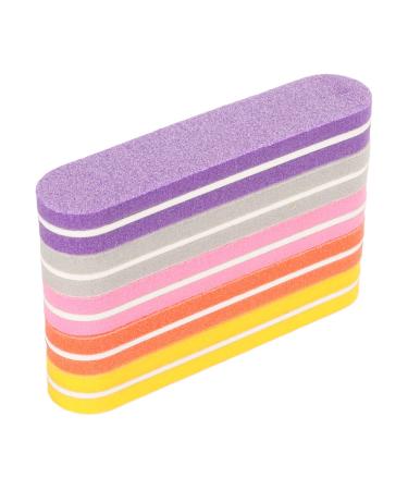 Sponge Nail File Comfortable Feel Nail Care File Double Sided Reusable Small for Salon