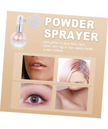 WOFASHPURET Body Glitter Spray 1pc Body Air Bag Powder Highlighters Body Powder Sprayer Body Highlighter Sprayer Travel Filling Pink medium - Buy Online on SooperMarket.com
