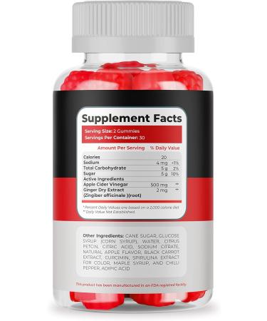 Alapor Keto Fusion Strawberry ACV Gummies - 30 Days Supply | Vitamins Infused | Keto-Friendly - Buy Online on SooperMarket.com