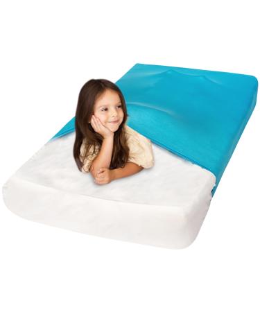 Sentire-Sensory UK Blue Sensory Compression Single Bed Sheet For Children With Autism & Anxiety Sleep Aids For Kids Single Blue