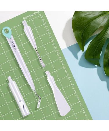 HTVRONT 4 Piece Vinyl Weeding Tool Set - Precision Kit for Cricut Machine & Iron-on Projects - Buy Online on SooperMarket.com