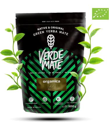 Verde Mate Organica Yerba Mate Tea Set | Natural Strong Energy Drink | Mate Tea Complete Set | Begginer's Kit | Yerba Mate Booster 500g|Ceramic Bird Cup Gourd 300ml|Stainless Bombilla - Buy Online on SooperMarket.com