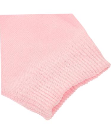 ABOOFAN 1 Pair Pink Gloves Hand Moisturizer Gloves Hand Lotion Gloves Hand Caring Gloves Overnight Spa Gloves Hand Protection Gloves for Dry Hand Moisturizing Gel Casual Socks 21x14cm Pink - Buy Online on SooperMarket.com