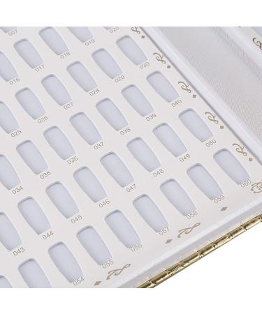 Lukasz 120 Tips Nail Color Art Display Book Nail Polish Color Chart Cute Nail Art Chart for Manicure Tool with False Nails - Buy Online on SooperMarket.com