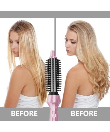 DAN Curling Iron Brush - Best Heated Curling Brush for Short Hair | Perfect Curling Brush for Effortless Curls | Shop Internationally - Buy Online on SooperMarket.com