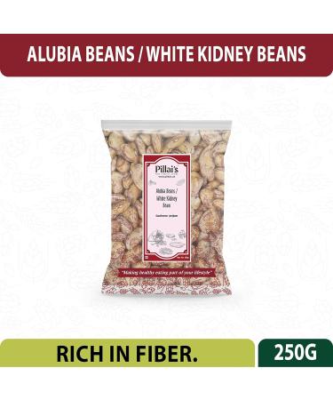 Pillai's Alubia Beans/White Kidney Beans - 250 grams - Buy Online on SooperMarket.com