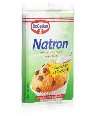 Buy Dr. Oetker Natron 8 Pack - Versatile Sodium Hydrogen Carbonate for Baking & Deacidifying - Vegan-Friendly International Shipping - Buy Online on SooperMarket.com