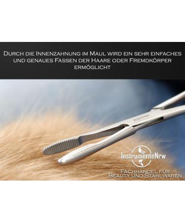 Professional Stainless Steel Ear Sink Dog Ear Hair Remover Pliers - 16 cm Animal Hair Tongs - Buy Online on SooperMarket.com