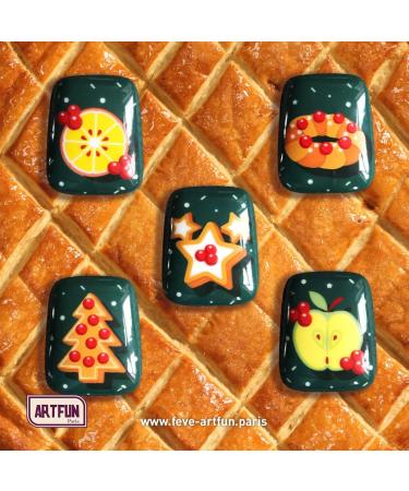 ArtFun Pack Epiphany 100 FEVES Galette des Rois Winter Delights - Feves des Rois Premium P22014-100 - Buy Online on SooperMarket.com