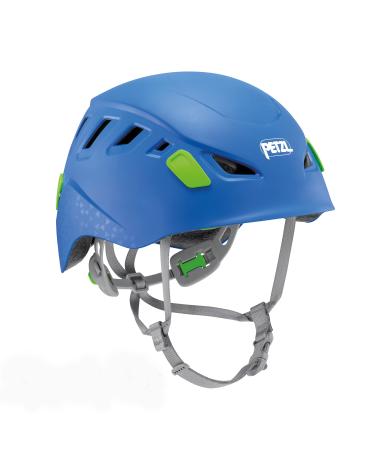 Petzl Picchu Children's Helmet - Kids' Climbing and Cycling Helmet with Enhanced Head Protection Blue