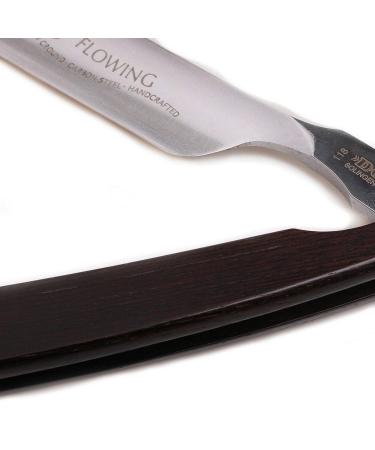 Buy DOVO Flowing Shave Ready Straight Razor - 6/8 Carbon Steel with Ebony Handle | International Shipping Available - Buy Online on SooperMarket.com