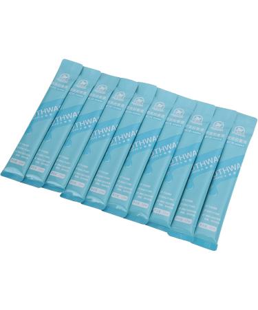 Mundwater Mouthwash - Eliminate Bad Breath & Freshen Your Mouth | Mint Taste | 11ml - 10 Pieces - Buy Online on SooperMarket.com
