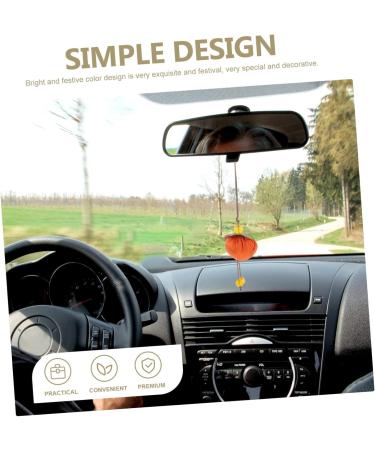 Cabilock Persimmon Sachet Chinese Style Blessing Bags Feng Shui Car Accessories Decor Face Powder Fine Orange 13X3CM - Buy Online on SooperMarket.com