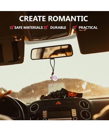 Minkissy 1pc Essential Oil Perfume Bottle Car Diffuser Auto Perfume Bottle Pendant Car Hanging Car Crystal Hanging Accessories Car Interior Ornament Crystal Car Glass Five Elements Stone Assorted Color - Buy Online on SooperMarket.com