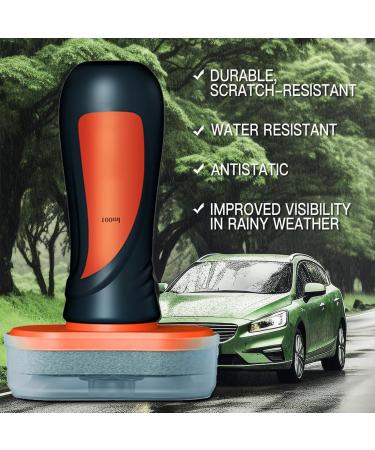 Louisx Glass Cleaning Board Glass Coating For Windshield Wemas Glass Cleaning Board Improves Clarity And Visibility For Enhancing The Visual Effects Of Automotive Windshields (2pcs) - Buy Online on SooperMarket.com