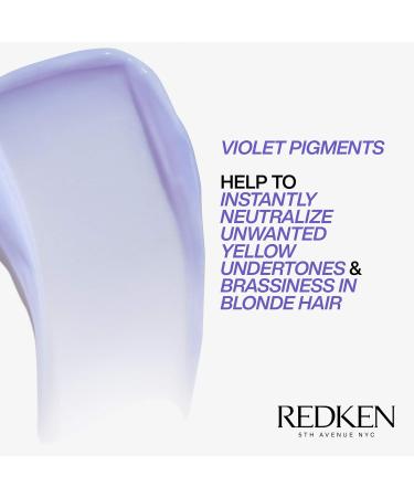 REDKEN Blondage Purple Shampoo & Conditioner Set | Hair Toner for Blonde & Color Treated Hair | Neutralizes Brassy Tones | Citric Acid Formula | 10.1 Fl. Oz (Pack of 2) - Buy Online on SooperMarket.com