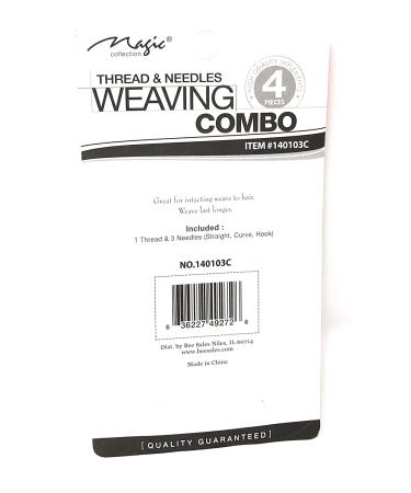 Magic Collection Weaving Combo Set 4 Count - BLACK - Buy Online on SooperMarket.com