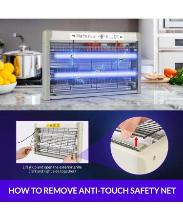 Buy 2-Pack 10W Replacement Lamps for Fly Destroyers & Mosquito Zappers - 20W Insect Killer Compatibility - Effective Mosquito Lamp Replacement - Buy Online on SooperMarket.com