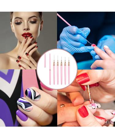5 Pieces Nail Art Liner Brushes Long Set Nail Art Liner Brushes Striping Nail Art Brushes Fine Painting Cap Pens Kit Nail Painting Brushes Thin Nail Art Brushes Nail Art Brush Sizes 7/9/11/15/20mm - Buy Online on SooperMarket.com