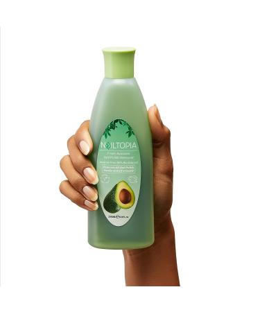 Nailtopia Fresh Avocado Nail Polish Remover - 8 oz - Gentle & Non-Toxic Acetone-Free Formula for Softening Cuticles & Strengthening Nails - Buy Online on SooperMarket.com