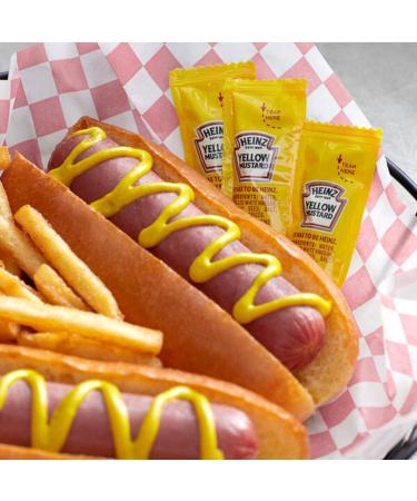 Heinz Mustard Single Serve Packets 100 Count with Spatula Knife - Buy Online on SooperMarket.com