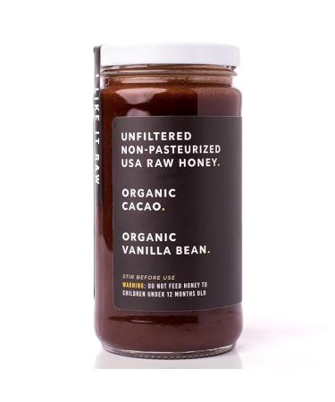 Sauce Bae Cacao Raw Honey with Vanilla Bean - Organic Unpasteurized Unfiltered  Superfood Chocolate - 1 lb - Buy Online on SooperMarket.com