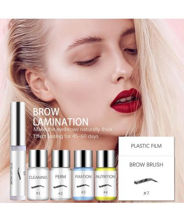 MIELIKKI Eyebrow Lamination Kit | DIY Brow Lift Styling Kit for Fuller Thicker Brows | Lasts 6 Weeks | Easy Home & Salon Use | Includes Brow Brush & Film - Buy Online on SooperMarket.com