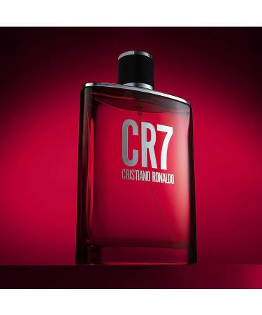Cristiano Ronaldo CR7 Eau de Toilette Spray for Men 1.7 oz - Aromatic Woody Fragrance with Bergamot, Sandalwood, Musk - Cedar, Cinnamon, Lavender, Vanilla - Long Lasting Scent - Buy Online on SooperMarket.com
