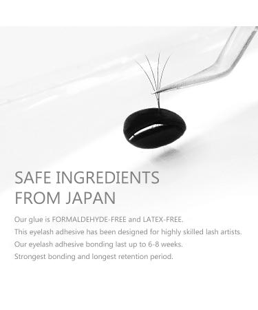 LIGHTEYES 5ml Japan Eyelash Extensions Adhesive | Fast 1 Sec Drying | 6-8 Weeks Professional Retention - International Shipping - Buy Online on SooperMarket.com
