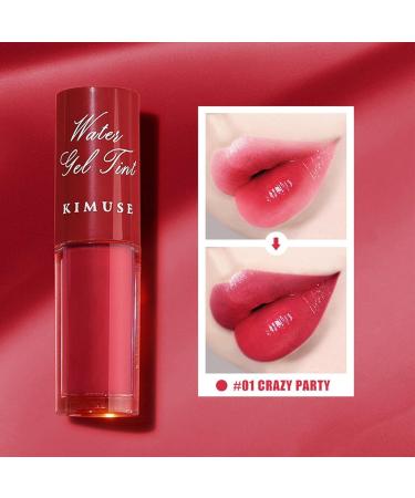 VigCebit Lip Stain Tint #01 - Long-Lasting Matte Lipstick | Non-Stick Cup Gloss | Hydrated & Sexy Lip Color for Parties - Buy Internationally - Buy Online on SooperMarket.com