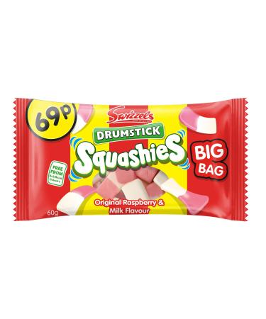 wizzels Drumstick Squashies - Delicious Chewy Candy with a Refreshing Fruit Flavor