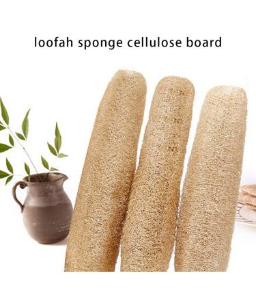 Perfect Flower 3-Piece Natural Luffa Sponge Set - Eco-Friendly Bath & Shower Exfoliator for All Skin Types - Buy Online on SooperMarket.com